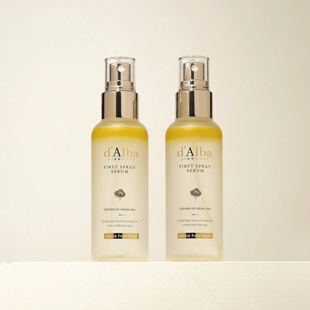 d'Alba Piedmont Italian White Truffle First Spray Serum - 2 pack